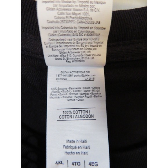 NEW Dune Therapy "Happy at the Dunes" Black Graphic Tee Size 4X - Picture 5 of 6